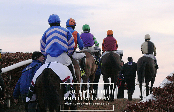 Jumpers returning to the stables
