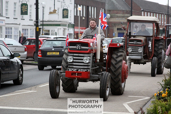 Hurworth Charity Tractor Run 101