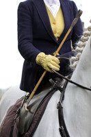 Elegant lady riding sidesaddle