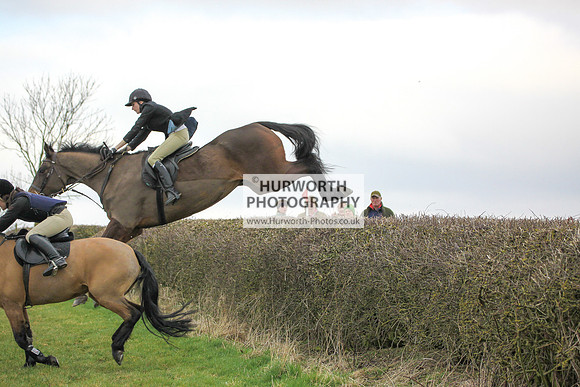 Hurworth Hunt Hedge Hop 025