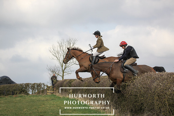 Hurworth Hunt Hedge Hop 012