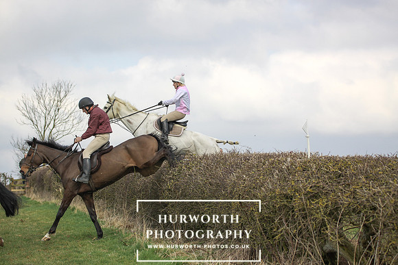 Hurworth Hunt Hedge Hop 030